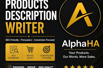 write product descriptions create SEO product description