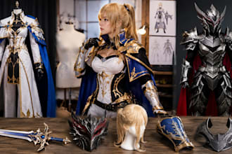 create custom cosplay costumes props and armor for any character