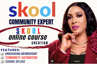 skool community setup skool credit repair online course creation skool community