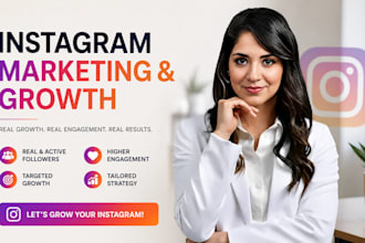 do instagram marketing manager, organic ig growth, targeted instagram promotion