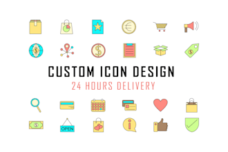 create unique UI, app, and web icons for your brand