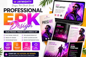 design influencer media kit ugc creator kit sponsorship and brand deals kit