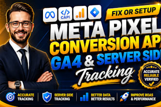 setup metal pixel conversion api ga4 and sever side tracking