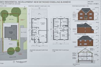 drew architectural planning application and provide planning advice