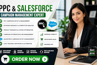 do amazon ppc salesforce campaign product research listing optimization expertsa