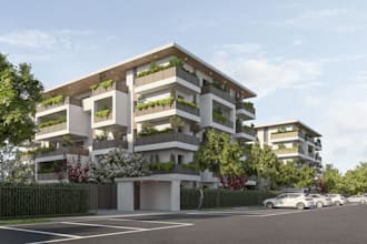 create photorealistic exterior renders for real estate and architecture