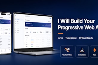 build a progressive web app pwa using ionic and typescript