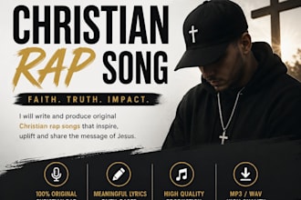 write christian rap lyrics and christian freestyle songs