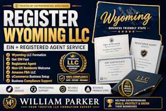 register wyoming llc with ein and registered agent service