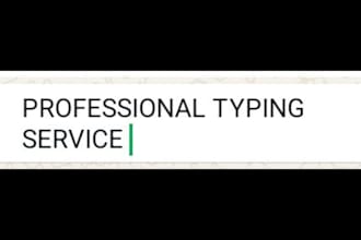 do accurate typing and PDF to word