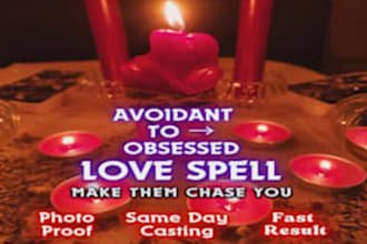 cast a powerful contact me spell, get ex back immediately, obsession love spell