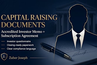 prepare startup fundraising legal and investor ready documents