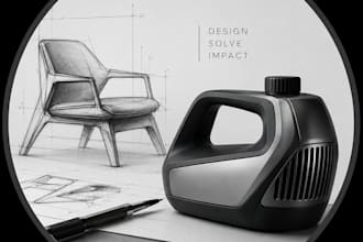 design industrial product design and ready for manufacturing