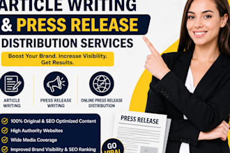 article writing online press release distribution press release submission