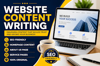 write professional website content for your business