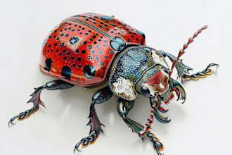 do scientific insect illustration