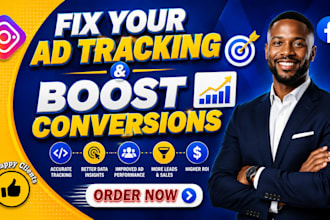 handle meta and google ads conversion, ads tracking audits and optimization