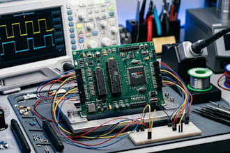 design embedded system using mcu at89c51,atmega328pu,pic32mx etc
