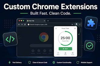 build you a custom chrome extension or small web tool