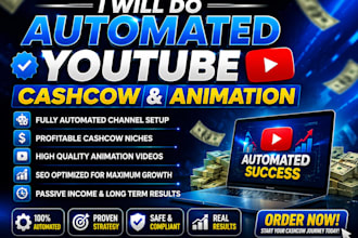 do automated youtube cashcow and animation