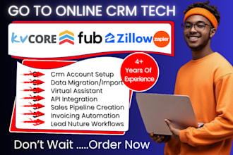 do zillow leads follow up boss kvcore CRM booking workflow ai zapier integration