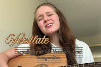 provide emotional original songwriting in enlgish or spanish