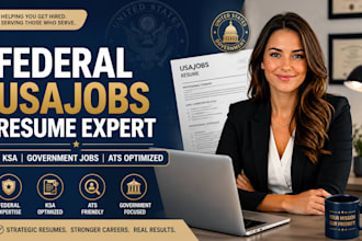 write a federal USA jobs resume for government jobs applications