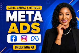 setup facebook ads, instagram ads and meta pixel