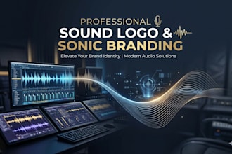 create a professional sound logo and sonic branding for your brand