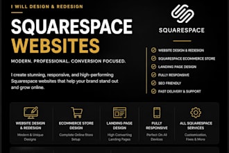 design squarespace website redesign squarespace website development squarespace