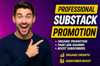 do substack promotion substack newsletter organic substack subscribers