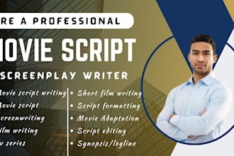 do movie script screenwriting feature film   screenplay comedy script funny joke