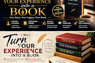 turn your experience into a book