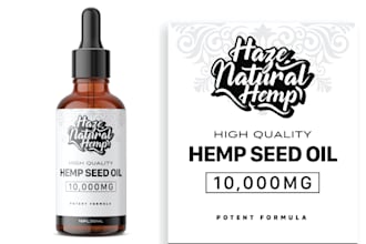 design premium supplement label design and product label design