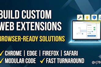 develop a custom web extension