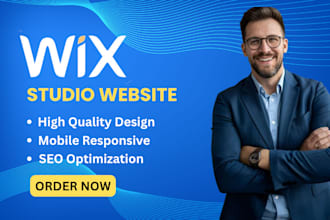 design or redesign wix or wix studio website