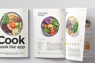 do cookbook design, cookbook formatting, recipe book design, amazon KDP cookbook