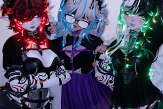 create vrchat avatar, furry avatar, vrc avatar, anime avatar, vr character, nsfw