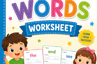 create printable sight word worksheets for kids