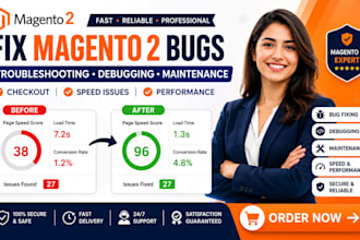 fix magento 2 bugs troubleshooting debugging maintenance checkout speed issues