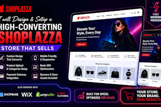 customize your shoplazza store with product listing and payment integration