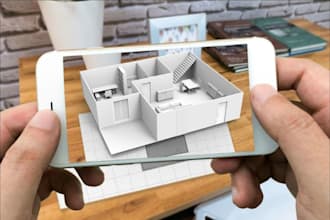 camera ar vr 3d lidar room scanner app augmented reality video chat app