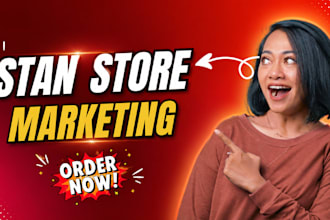 do stan store promotion, stand store marketing, stan store design