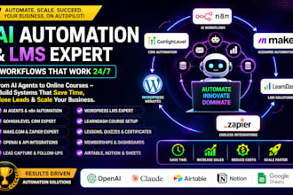build ai automation workflows with n8n, zapier