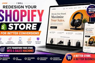 redesign your shopify store for better conversions