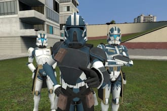 create gmod player model addon creation custom source engine garrys mod sfm mmd