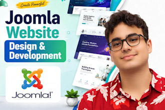design develop joomla website, joomla development