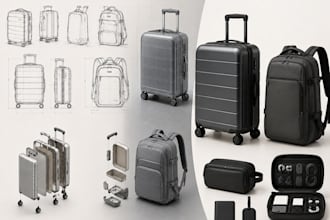 design travel products, accessories, and gear with ergonomic industrial design