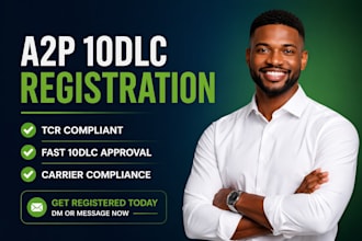 do a2p 10dlc registration, tcr compliance and website SMS compliance fix