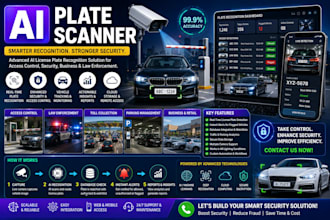 develop ai license plate recognition, ai plate detection app, plate recognition